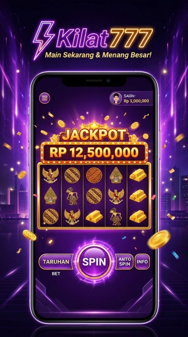 Tampilan antarmuka pengguna kilat777 yang intuitif.